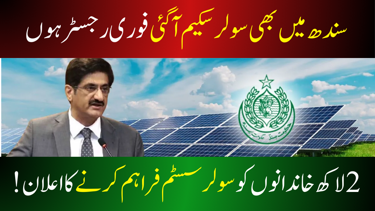 Sindh Solar Panel Scheme